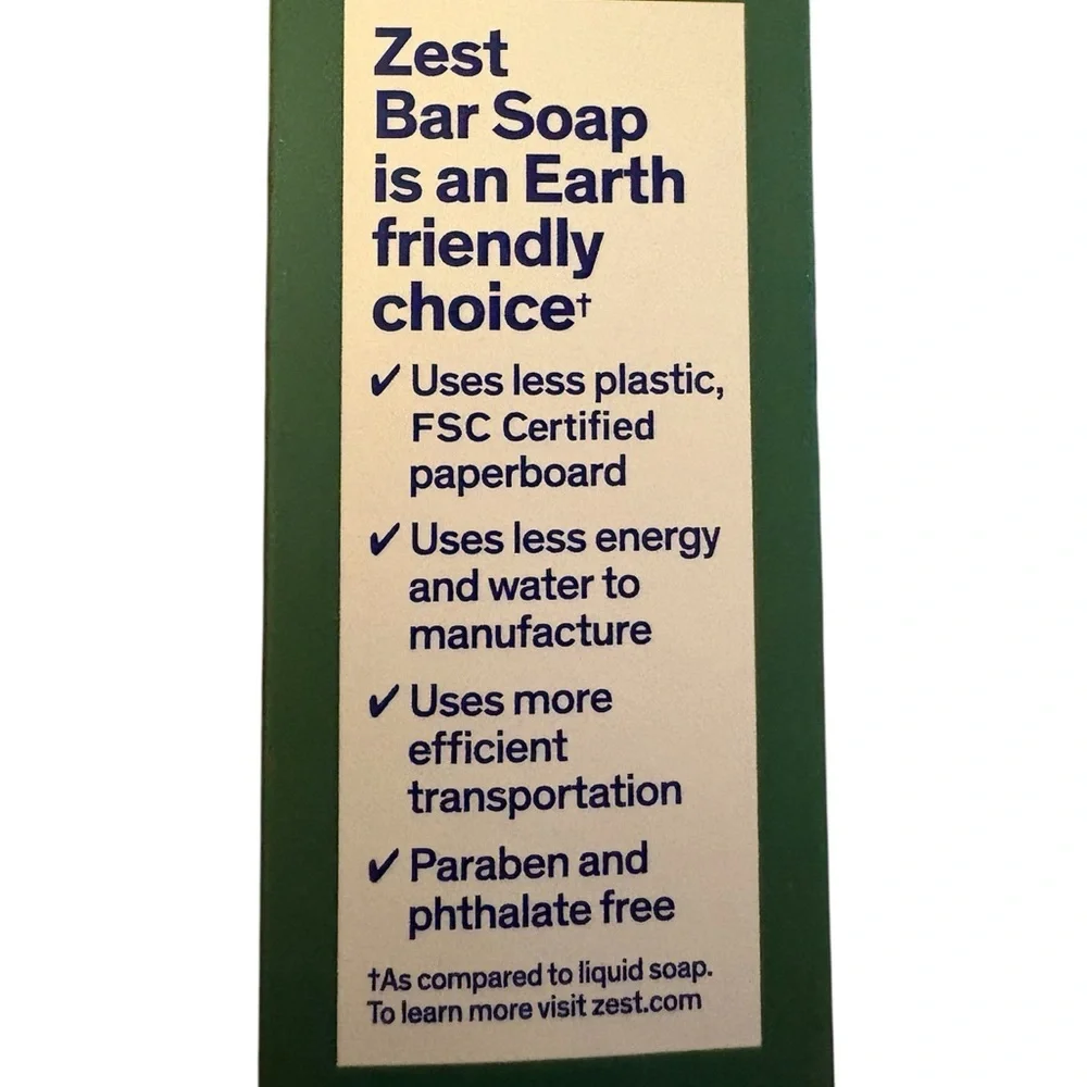 Zest Brut Deodorizer Classic Scent Moisture Bar Soap 7.05 oz. EA Lot Of 4 New